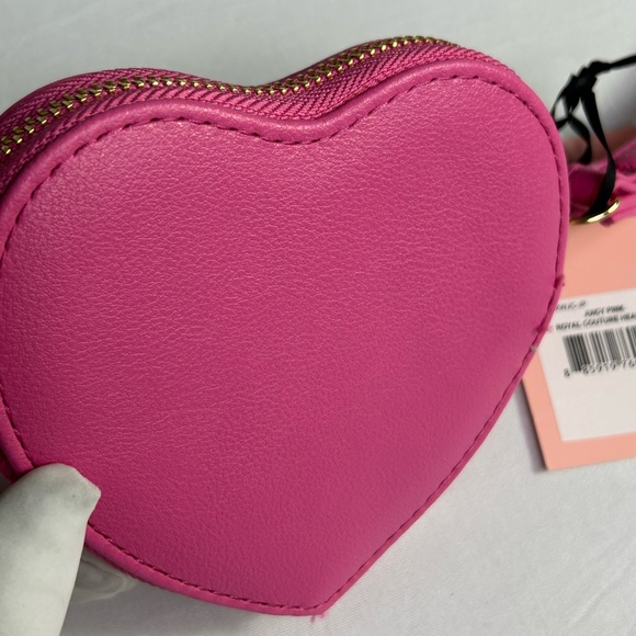 Juicy Couture Pink Heart Wristlet - Picture 5 of 7